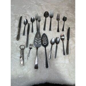 Silco, Northland, Oxford, Hall, Oneida silverware misc lot